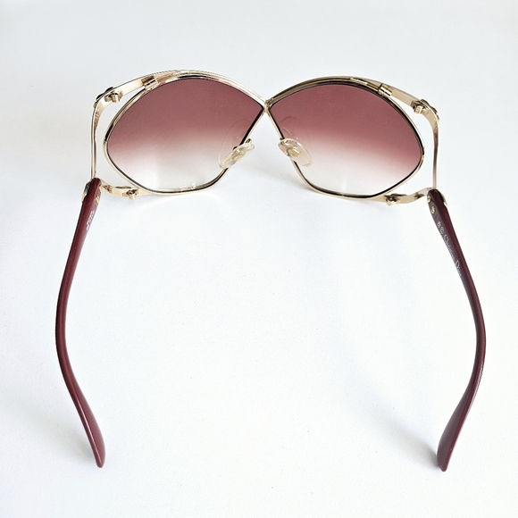 Christian Dior Bordeaux Oversized Gradient Sunglasses - Picture 5 of 8
